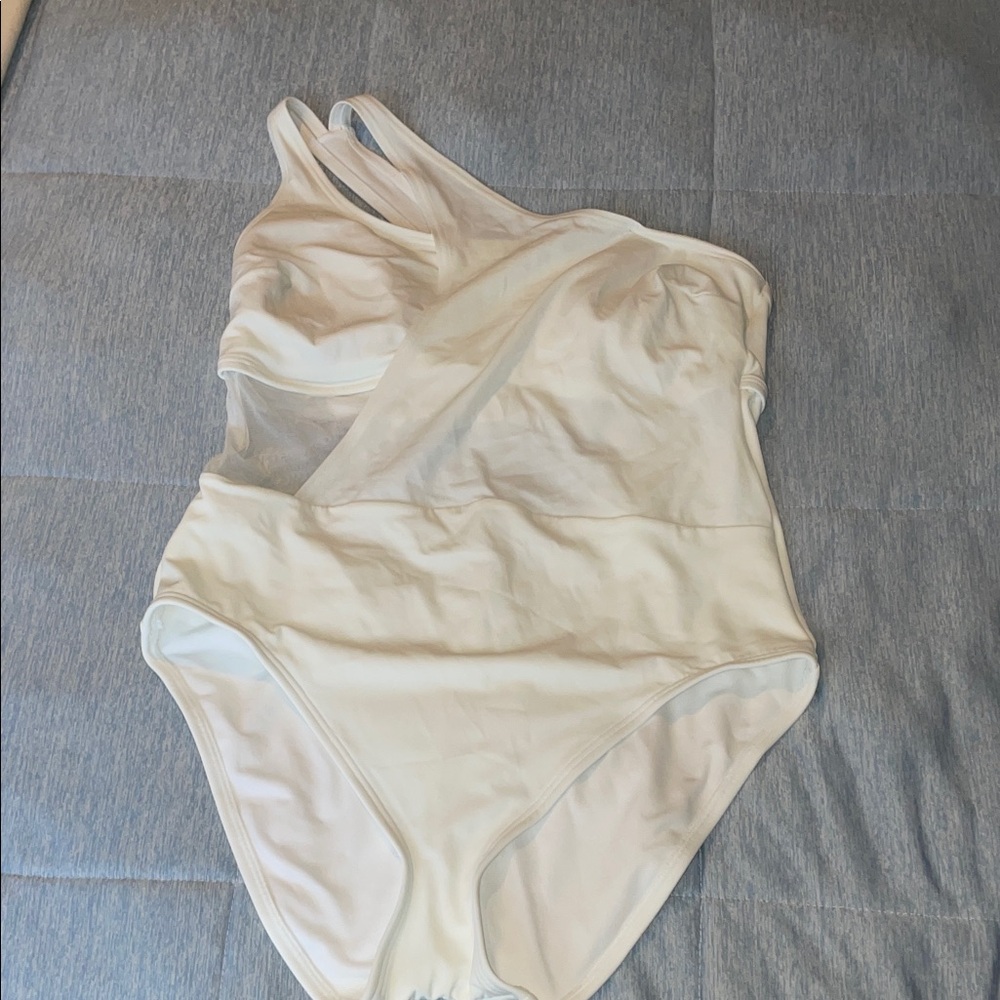 Adore Me White One-Piece Swimsuit